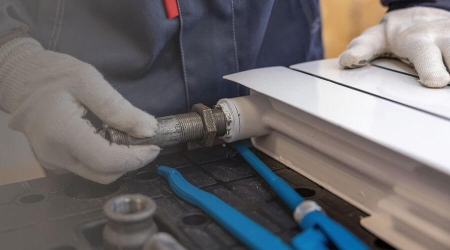 Professional water heater repair services in Hampden, ND